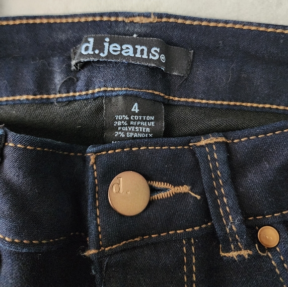 D.Jeans skinny ankle indigo skinny jeans - Picture 3 of 4